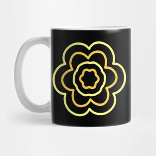 Yellow and orange flower Mug